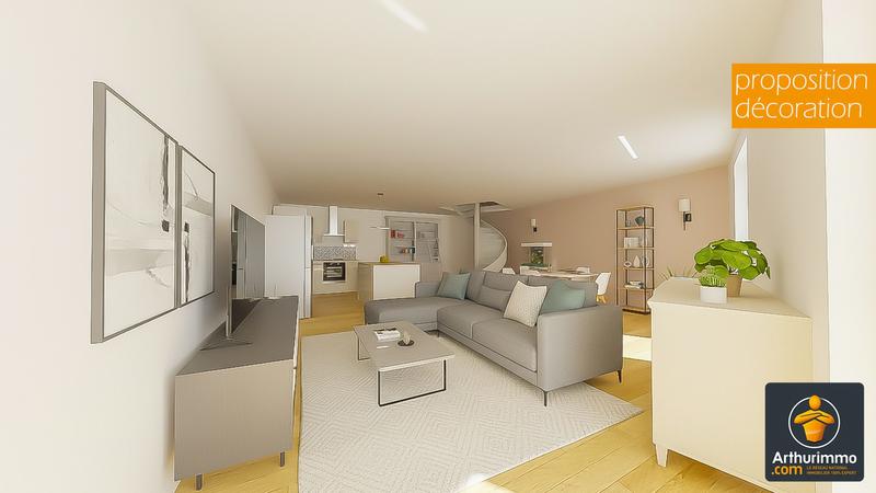 Maison traditionnelle - 100 m² - 3 pièces