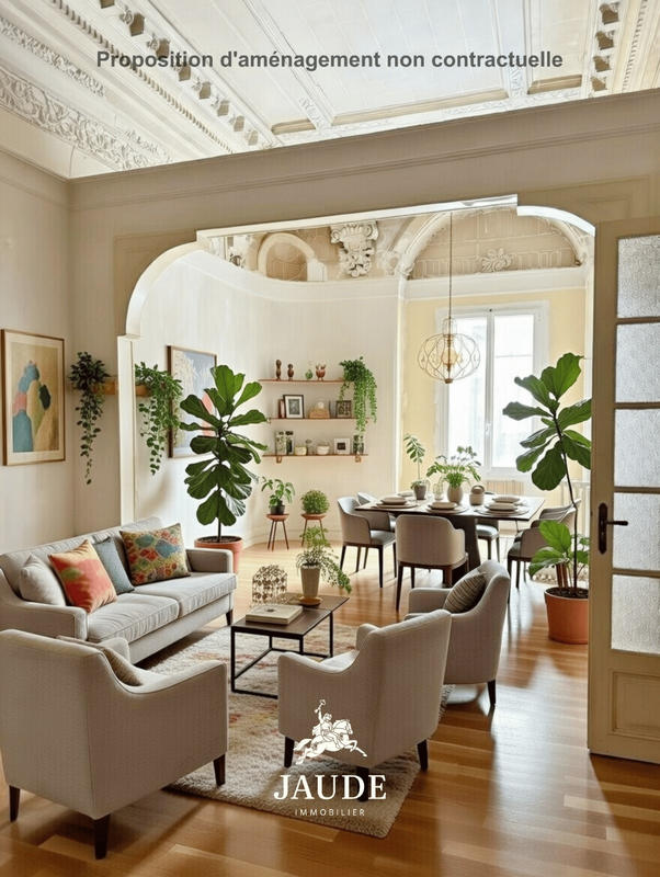 Appartement - 130 m² - 3 pièces