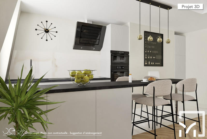 Duplex - 190 m² - 8 pièces