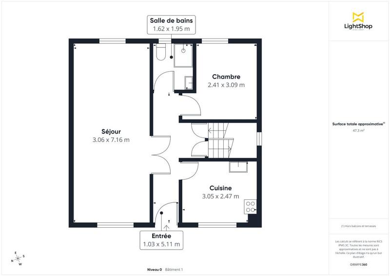 Maison - 100 m² - 4 pièces