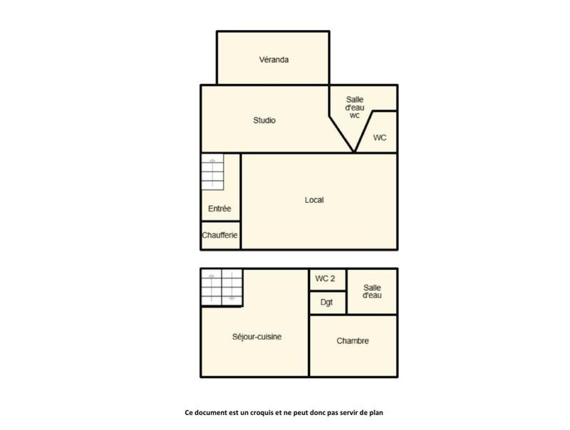 Immeuble - 85 m² - 5 pièces