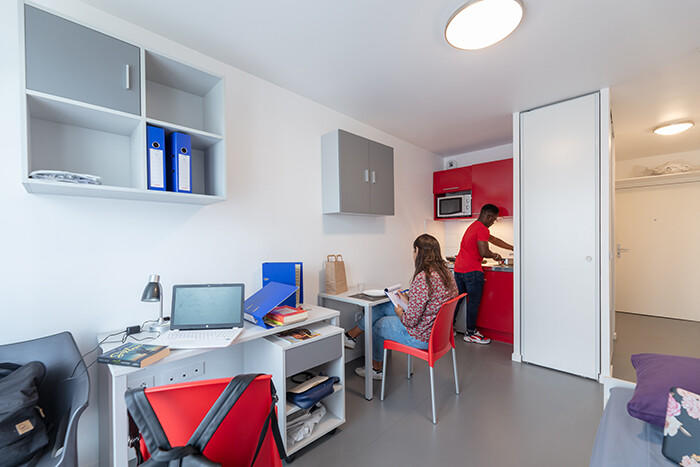 Studio - 18 m² - 1 pièce