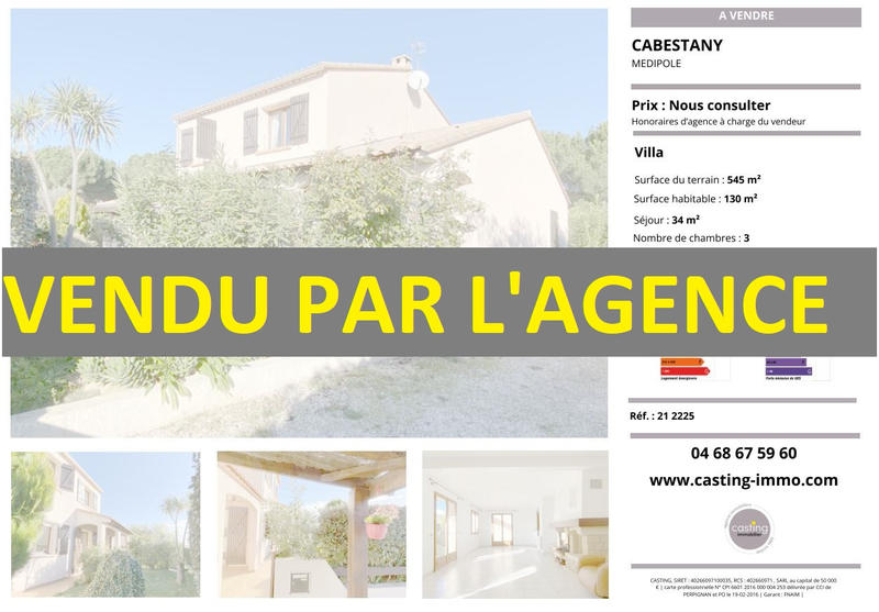 Villa - 130 m² - 6 pièces