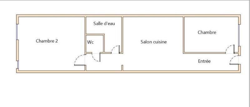Appartement - 48 m² - 3 pièces