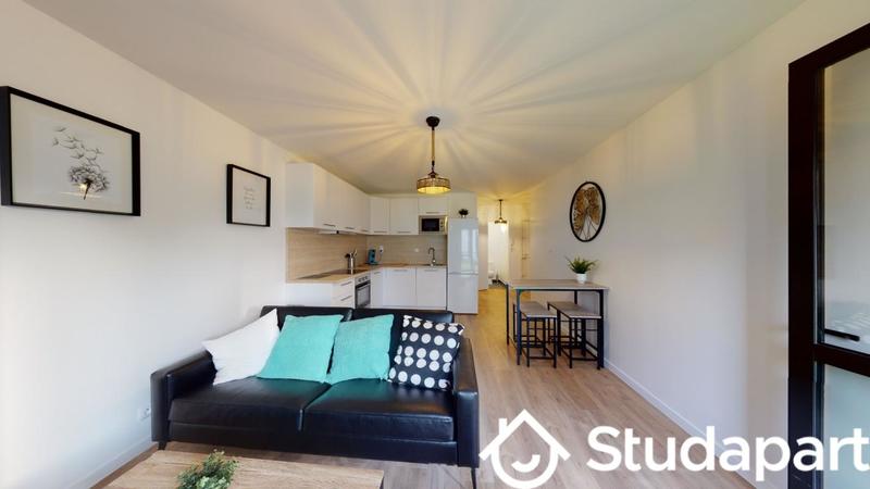 Chambre - 14 m² - 1 pièce