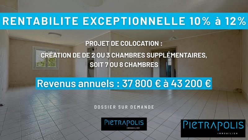 Maison - 135 m² - 6 pièces