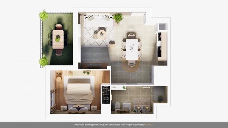 Appartement - 77 m² - 3 pièces