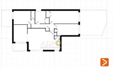 Appartement - 89 m² - 3 pièces