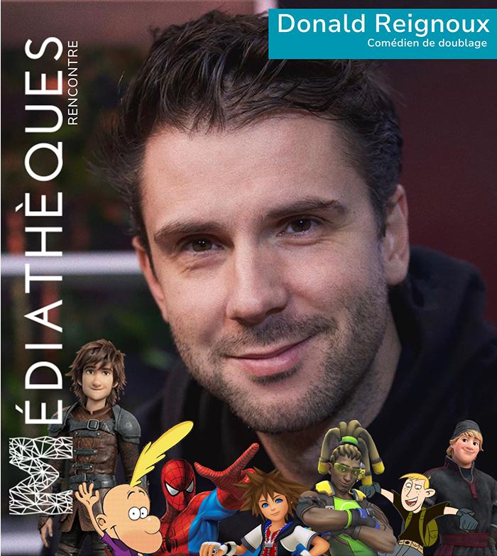 Rencontre avec Donald Reignoux