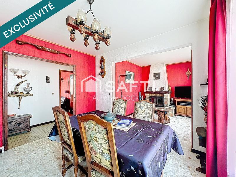 Maison - 90 m² - 6 pièces