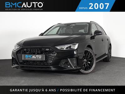 Audi A4 Avant s-Line 30 Tdi 136ch Ja18p Semi Virtual Cockpit Carplay Regul Blackline s-Tronic Mhev