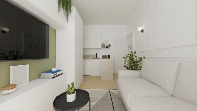 Appartement ancien - 20 m² - 1 pièce