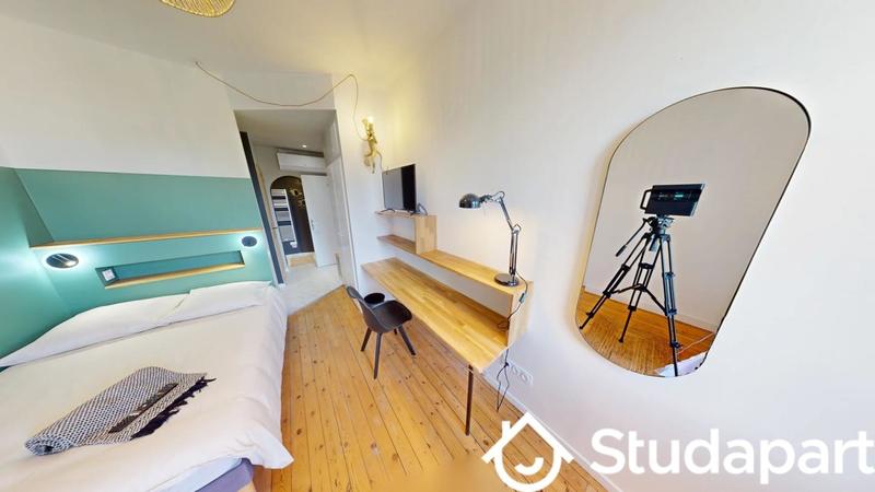 Chambre - 18 m² - 1 pièce