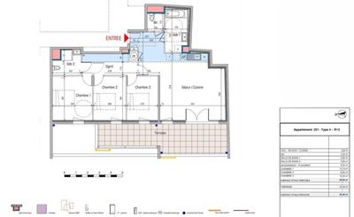 Appartement - 96 m² - 4 pièces