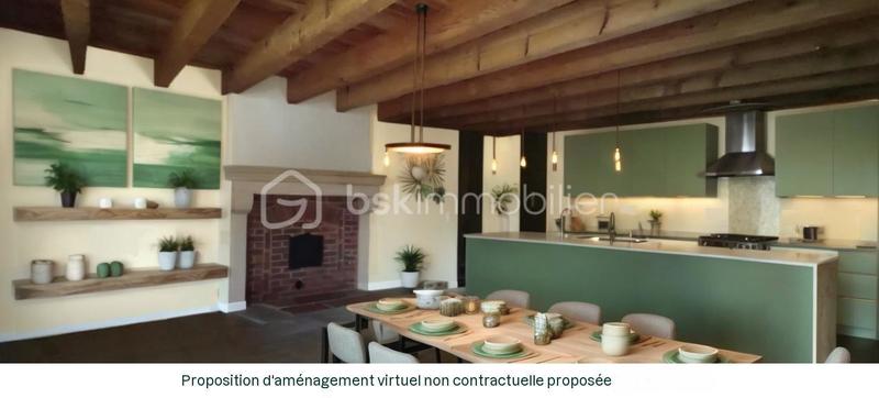 Maison ancienne - 114 m² - 5 pièces