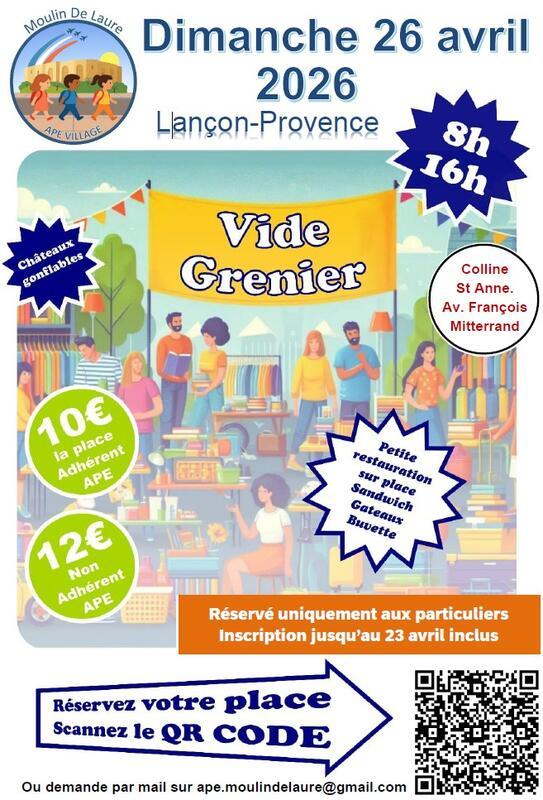 Vide grenier de l'ape