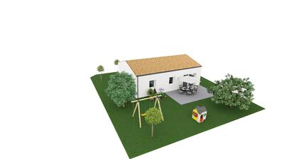 Maison - 66 m² - 3 pièces