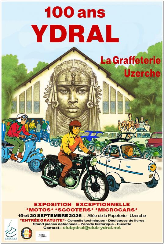 Centenaire des moteurs Ydral : &quot;100 ans Ydral&quot;