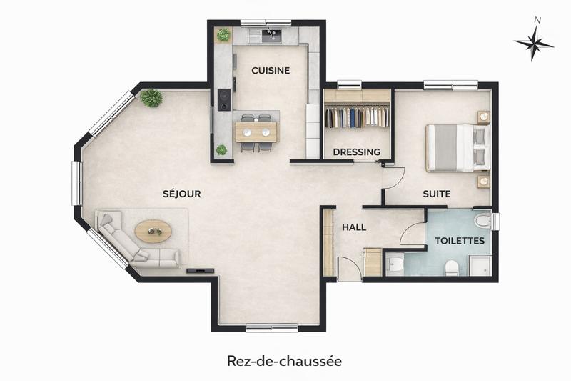 Maison - 187 m² - 8 pièces