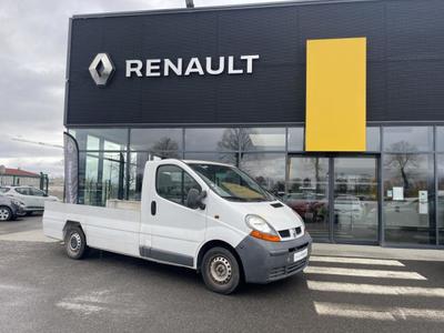 Renault Trafic plateau cabine L2h1 1.9 Dci 80