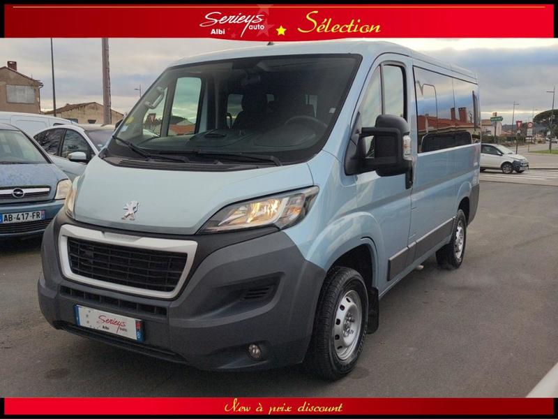 Peugeot Boxer Combi 2.2 e-HDi 130 9 Pl Clim Auto Attelage Camera Ar