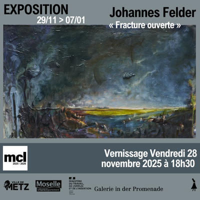 Exposition - Johannes Felder, fracture ouverte »