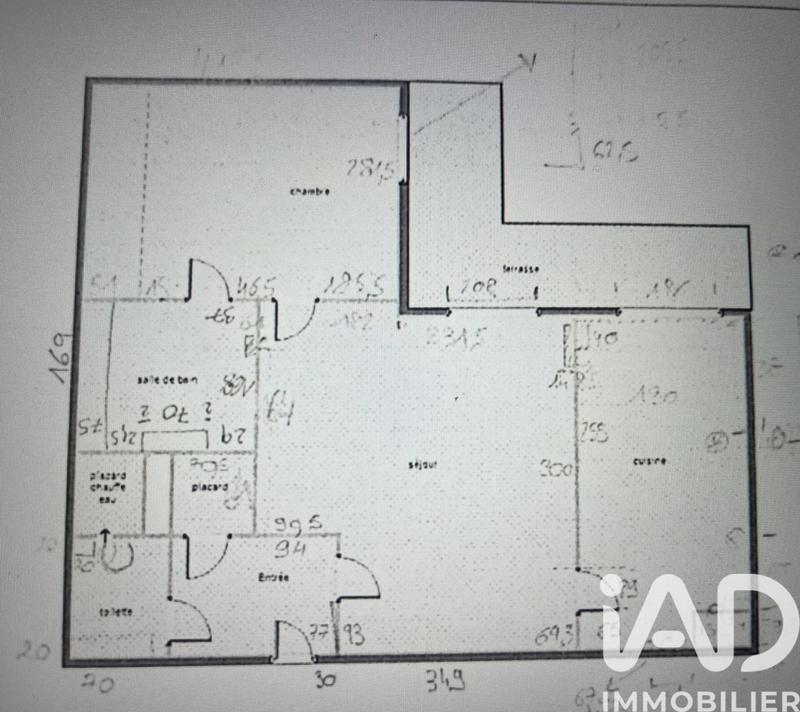 Appartement - 51 m² - 2 pièces
