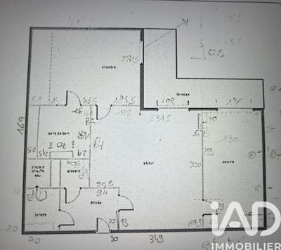 Appartement - 51 m² - 2 pièces