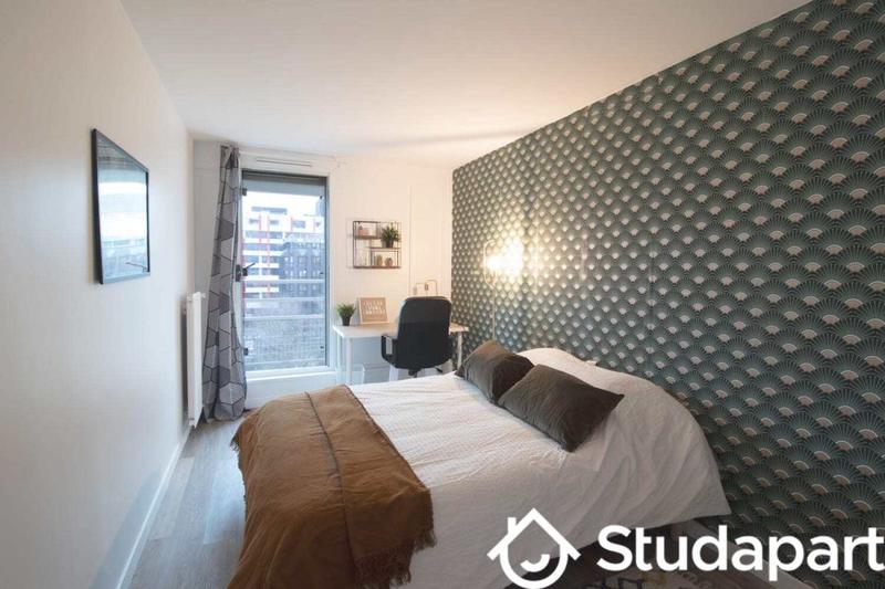 Chambre - 15 m² - 1 pièce