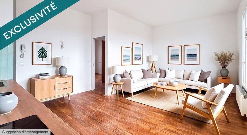 Appartement - 55 m² - 3 pièces