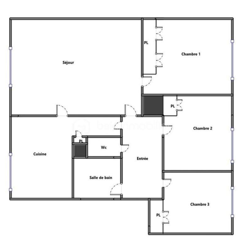 Appartement - 68 m² - 4 pièces
