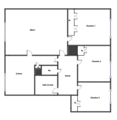Appartement - 68 m² - 4 pièces