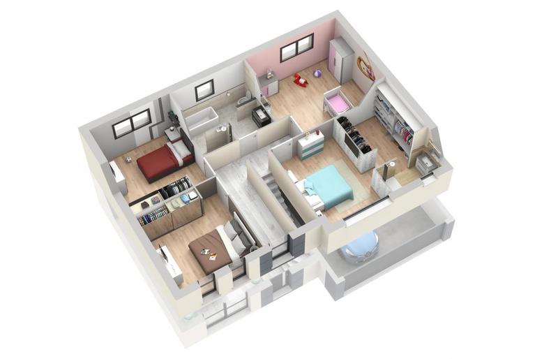 Maison - 125 m² - 5 pièces