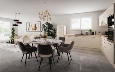 Appartement - 45 m² - 2 pièces