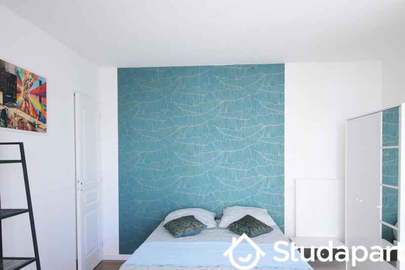 Chambre - 12 m² - 1 pièce