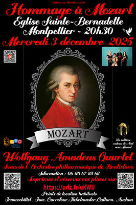 Wolfgang Amadeus Quartet = Hommage à Mozart