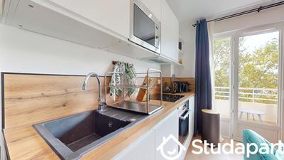 Chambre - 11 m² - 1 pièce