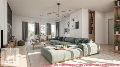 Appartement - 62 m² - 3 pièces