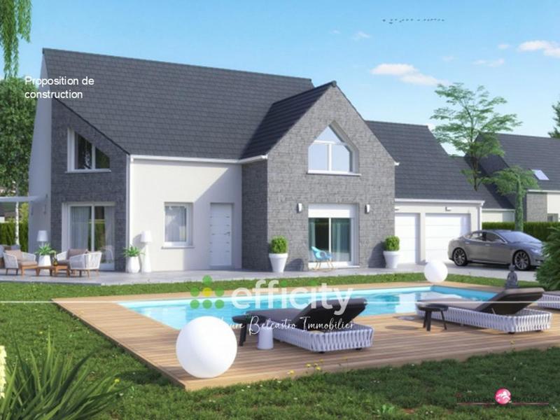 Terrain constructible - 1 058 m²