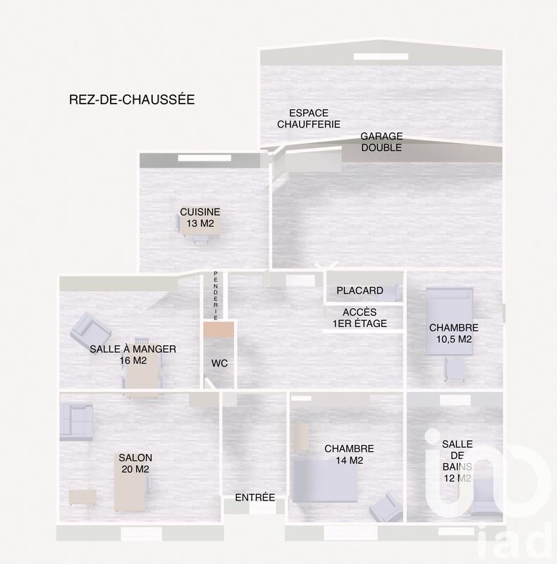 Maison de maîtres - 171 m² - 5 pièces