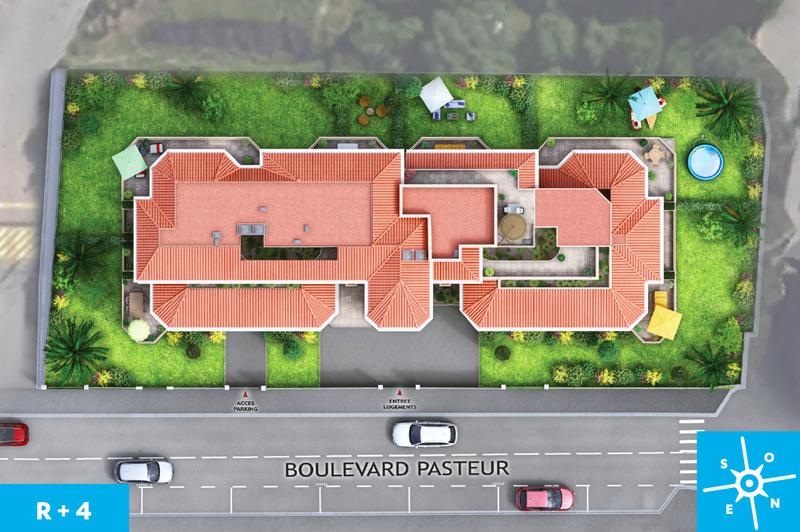 Appartement - 64 m² - 3 pièces