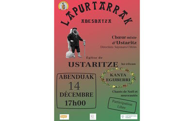 Concert de Noël du choeur Lapurtarrak