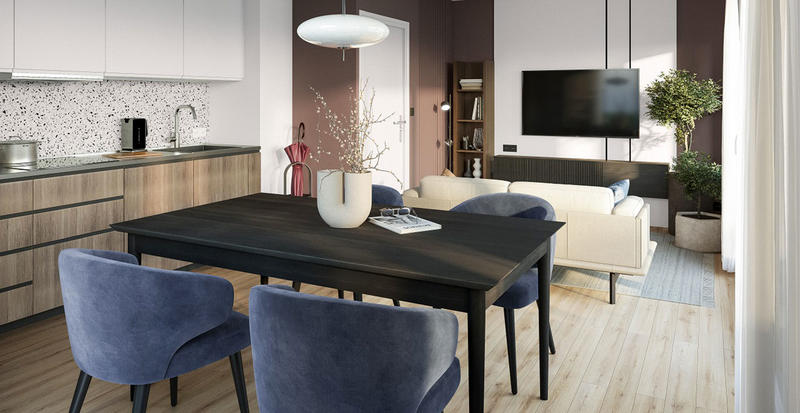 Appartement - 62 à 63 m² - 3 pièces