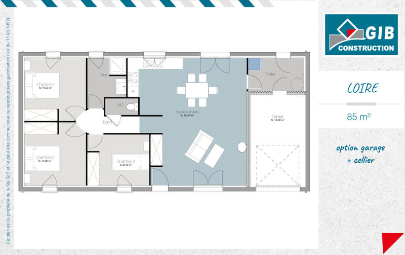 Terrain constructible - 640 m²