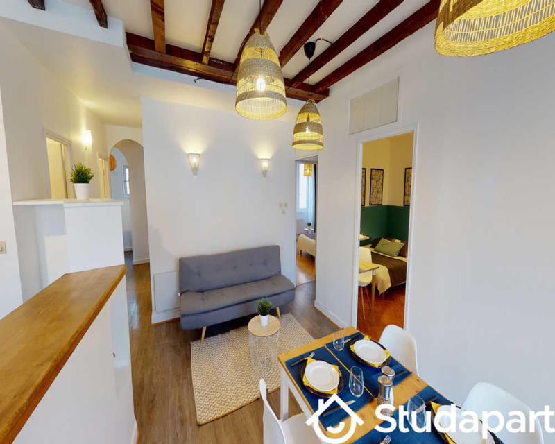 Chambre - 40 m² - 1 pièce