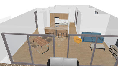 Appartement - 105 m² - 4 pièces