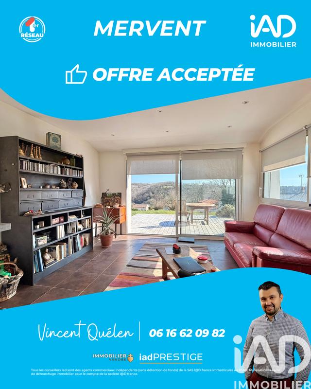 Maison - 88 m² - 4 pièces