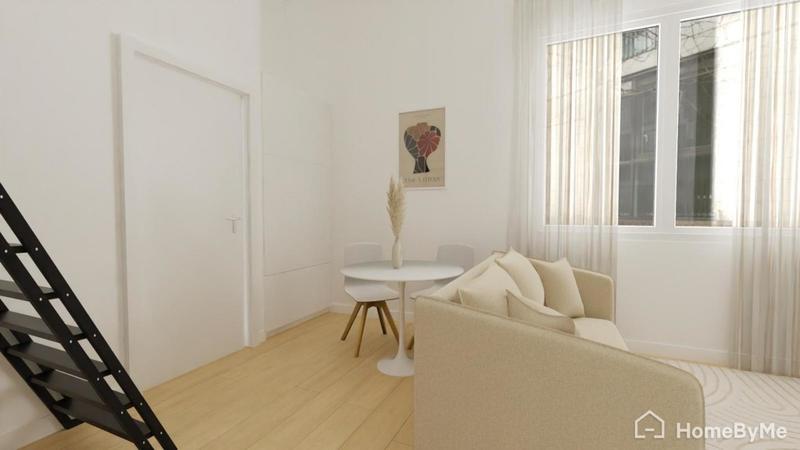 Appartement ancien - 18 m² - 1 pièce