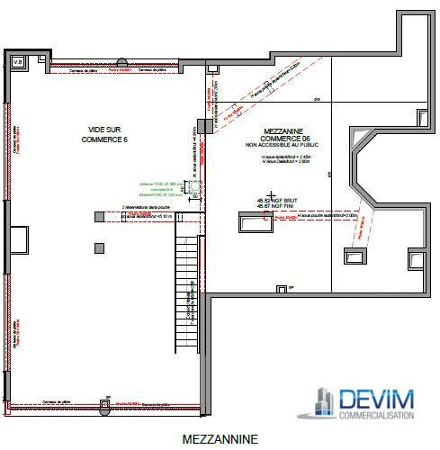 Local commercial - 201 m²