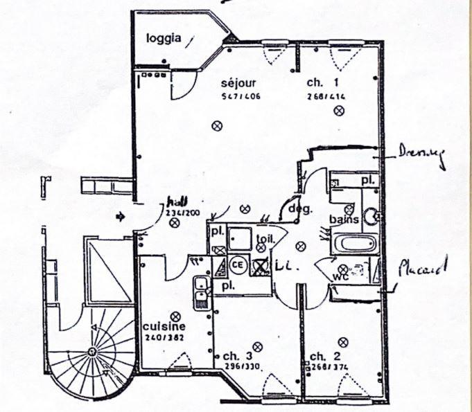 Appartement - 88 m² - 4 pièces